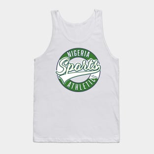 Nigeria Sports Athletic logo Tank Top